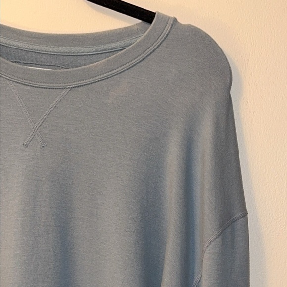 SAXX 3Six Five Men’s Blue Long Sleeve Sweatshirt XL Relaxed Fit Lounge Pullover - Picture 5 of 13